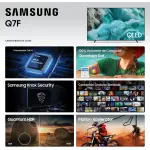 Samsung Smart TV Class QLED Q7F Series Samsung Vision AI de 65 pulgadas (modelo 2025, 65Q7F) Quantum HDR, Sonido de Seguimiento de Objetos Lite, procesador Q4 AI Gen1, escalado 4K, Gaming Hub